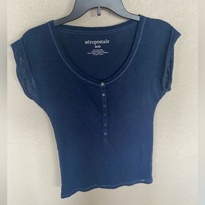 Aeropostale Blue Top